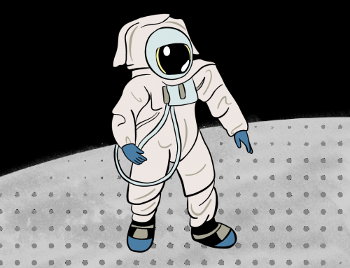 Astronaut on the Moon