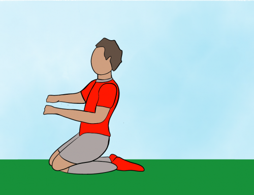 Celebrating a Soccer Goal